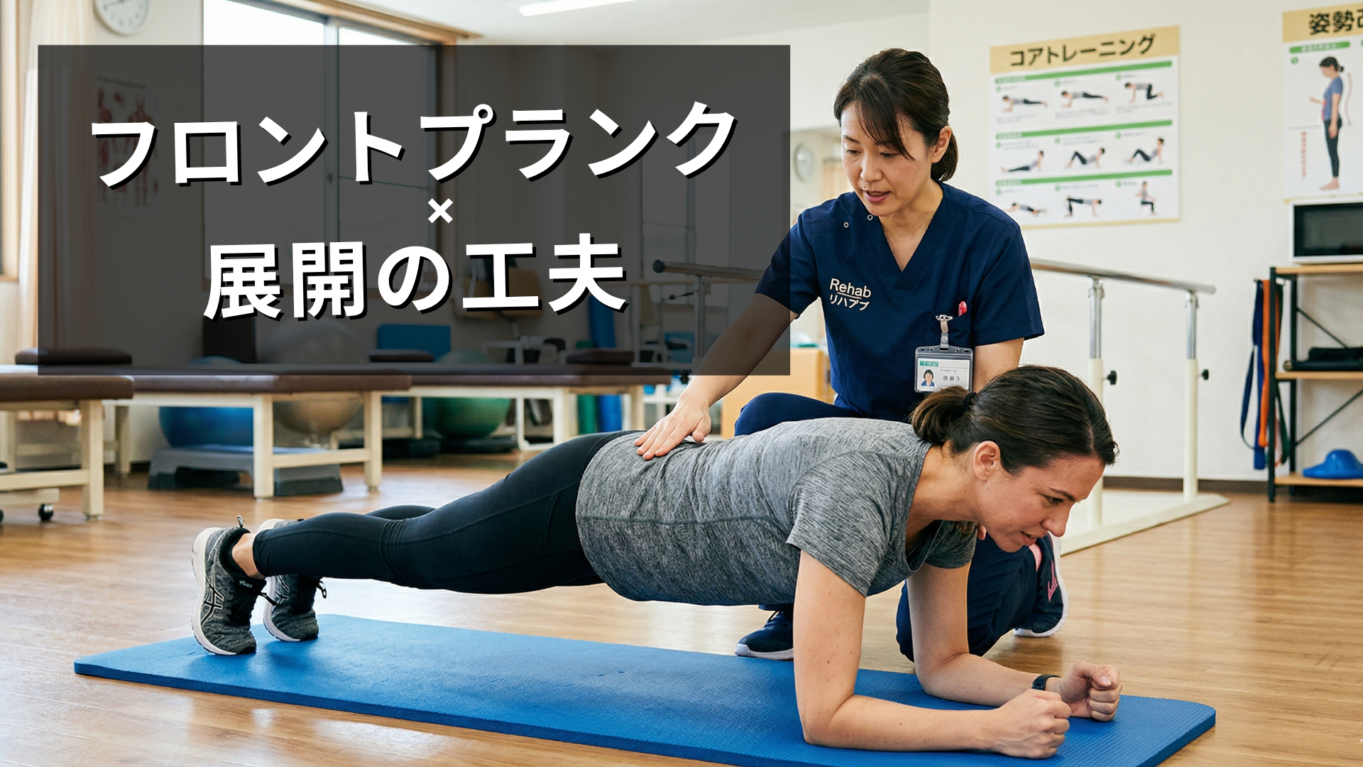 フロントプランクのEx解説