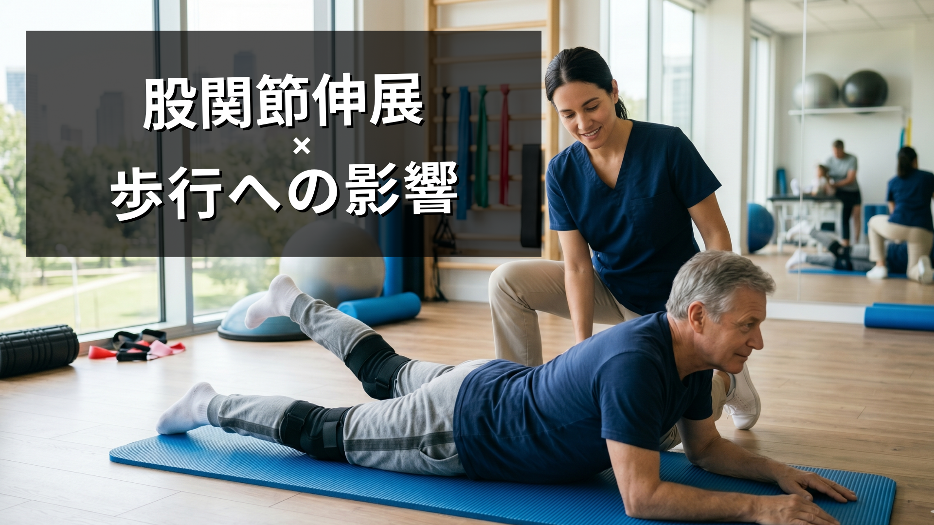 股関節伸展ROMが改善したのに、なぜ歩行が変わらないのか
